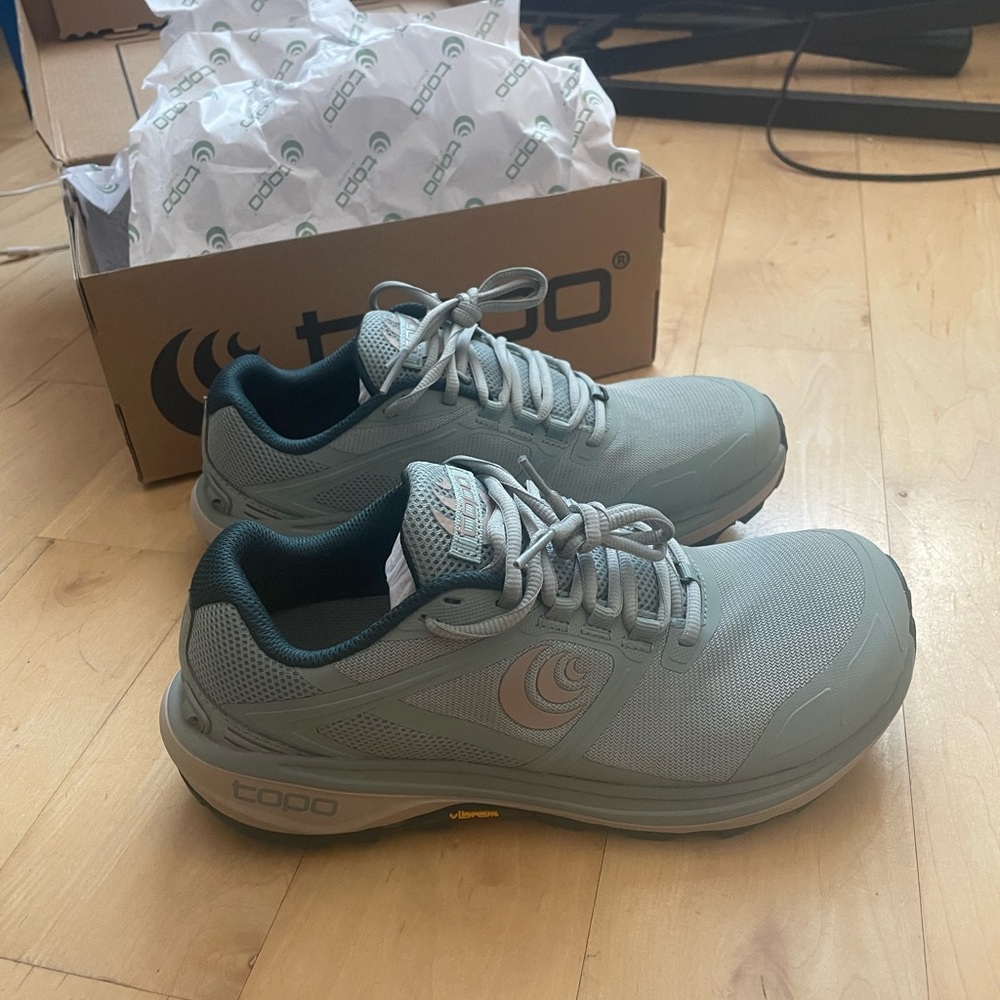 Topo Athletic Gray Running Shoes